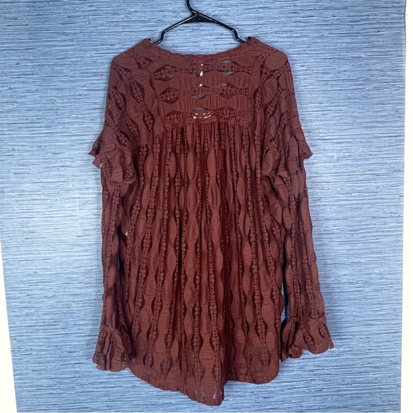 Free People Brown Tunic Top - Picture 11 of 11